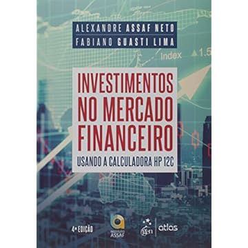 Capa do livro Investimentos no Mercado Financeiro - Usando a Calculadora HP 12C