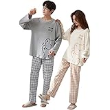 [ＪＵＴＡＯＰＩＮ＼ジュタオピン] パジャマ カップル おそろい パジャマ パジャマお揃いカップル 夏用パジャマ 部屋着 カップル 夏 ペアルック 夏 パジャマ ペアルック 半袖 ペアルック 夏 パジャマ ペアルック 夏 カップル カップル服夏 mkmc2078d-G-M_B-XL