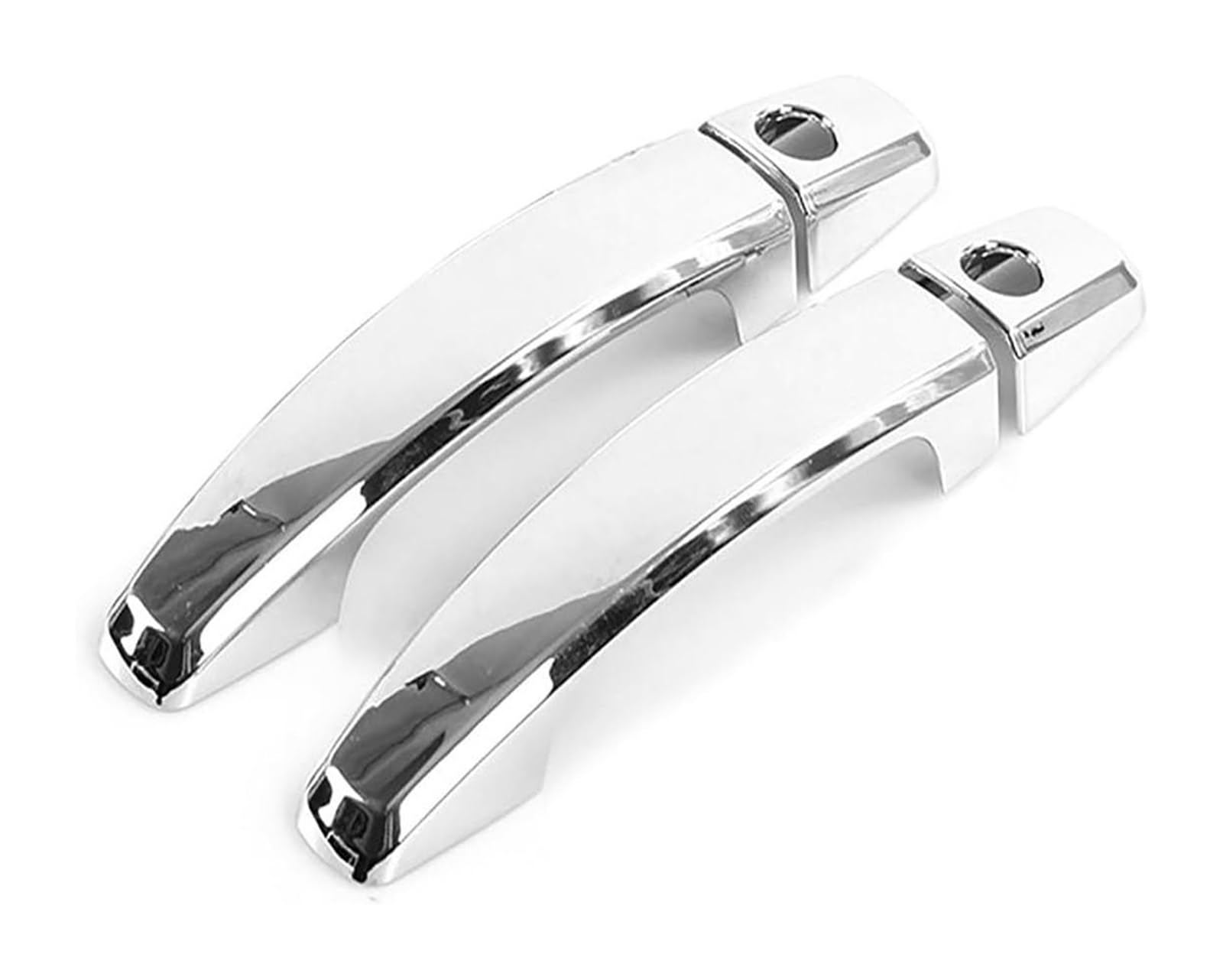 Ysbvblrmrv 2 Doors Electroplated Car Outside Door Handle Cap For Buick Lacrosse Dual Hole Door Handle Cover - Anti-Scratch Protective Upgrade Kit Bowl Modification 2009-2016(2 Doors Electroplated)