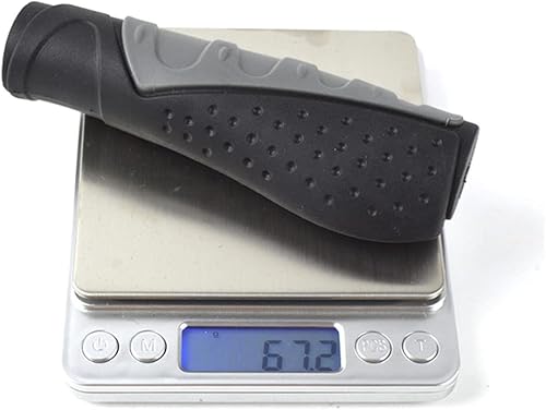 Miniatura 6 de Agarres de manillar de bicicleta cortos, empuñaduras ergonómicas antideslizantes de repuesto de cambio, agarres de goma cómodos para bicicleta BMX