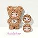 Mckkymi Plush Blind Box, Kawaii Nommi Cute Series Stuffed Blind Box Doll 1PC, Kawaii Mystery Plush Toys Collectible for Birthday Gift (1 of 7 Possible Styles)