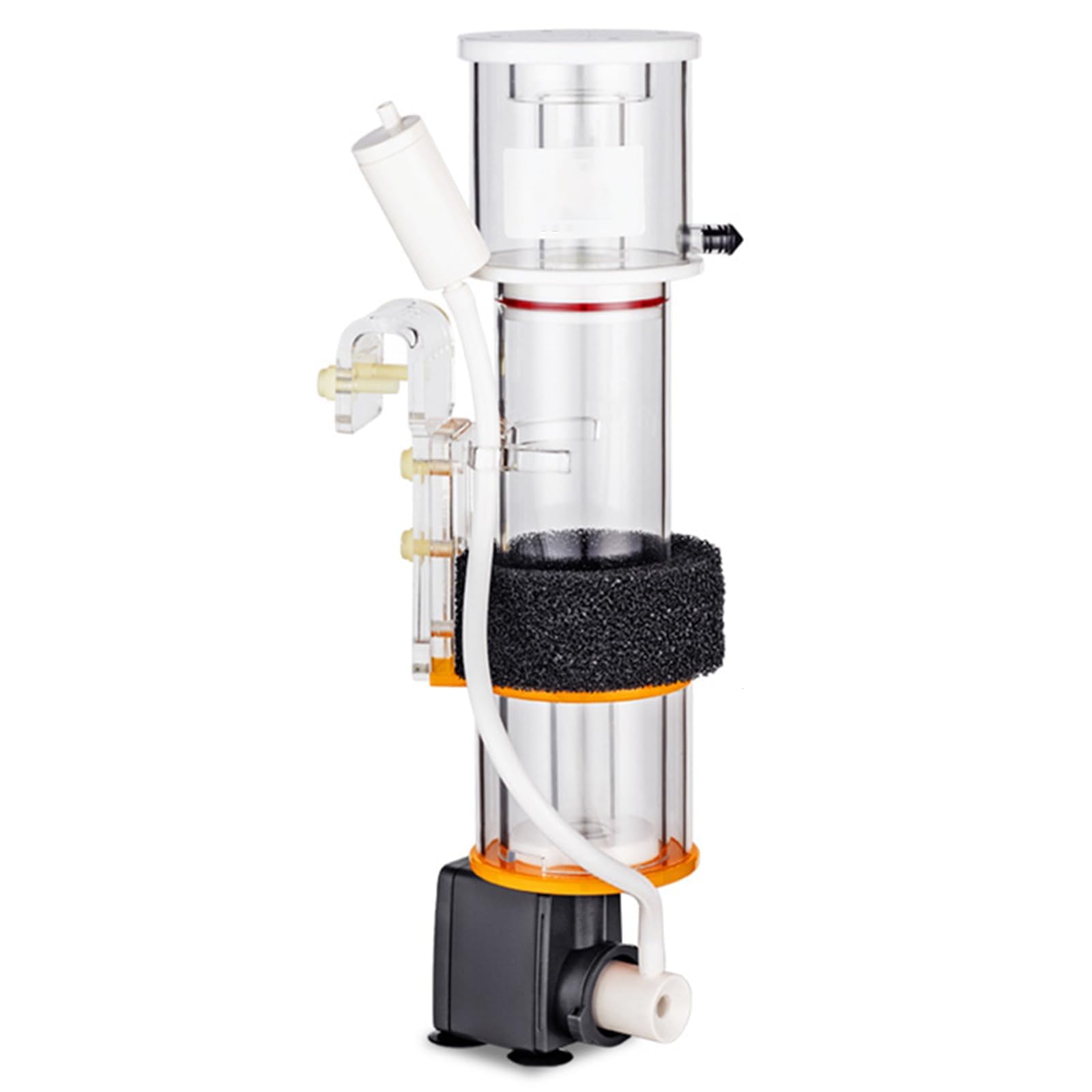 Skimmer de proteínas para acuarios de agua salada, espumador interno para mejorar la calidad del agua, adecuado para peceras de 30 a 130 litros