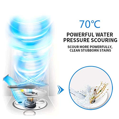 Compacte Vaatwasser Tafelmodel Uv-Desinfectie Vaatwasser, Met 360 °; Uitgebreide Ontsmetting En Desinfectie En Sterilisatie Met Dubbel Effect Aanraakbediening Voor 4-6 Personen praktisch - Image 5