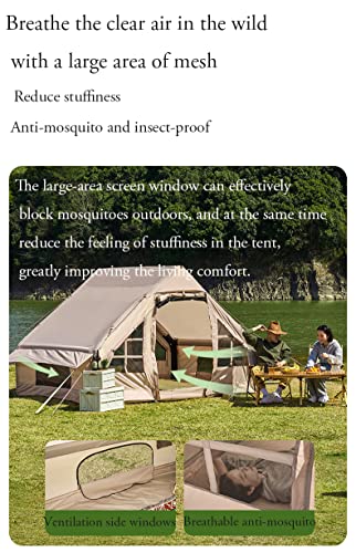 Carpa Inflable para Camping con Ventilación y Protección miniatura 3