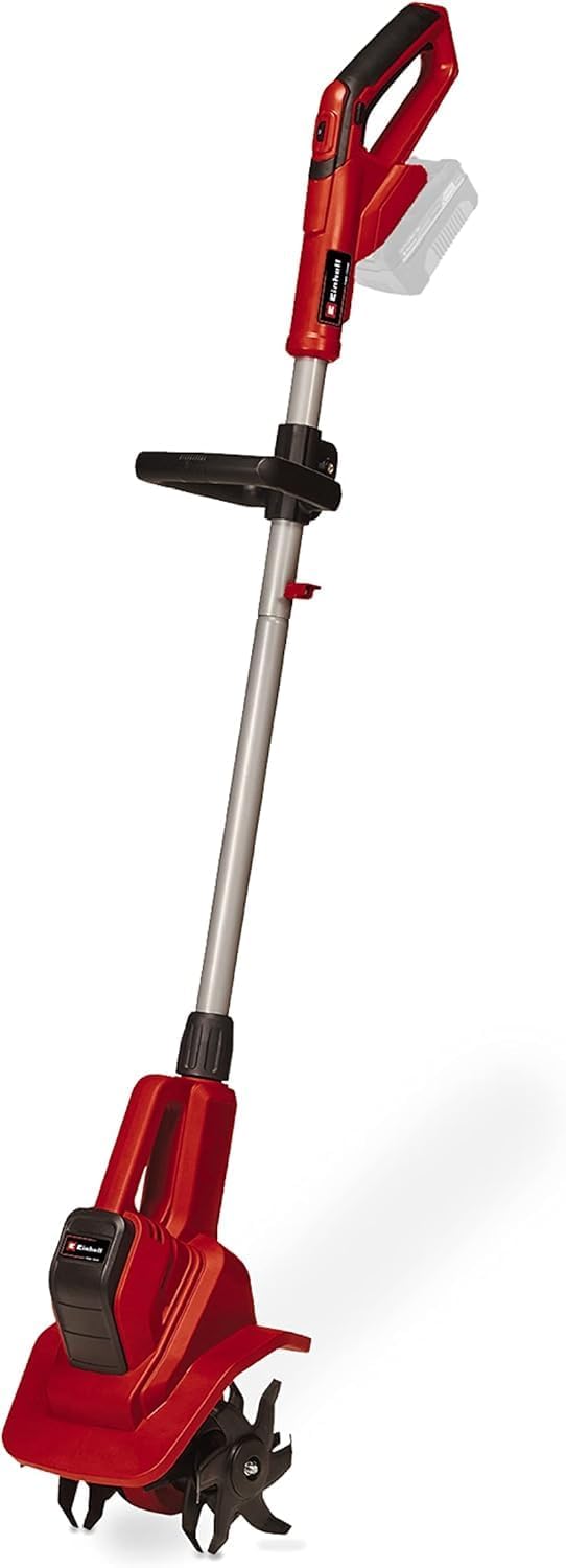Cordless Garden Rotavator 18V Power X-Change, Powerful Soil Cultivator, 20cm Working Width, 15cm Working Depth, Without Battery GE-CR 18/20 Li E Solo Tiller