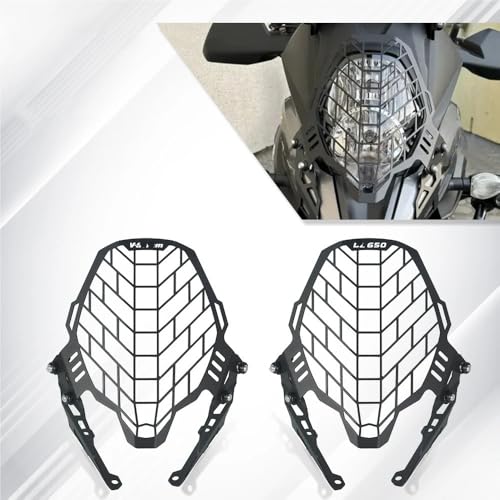 Cache calandre phare pour DL650 V-STROM650 protection optique 2017-2026