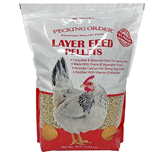 Pecking Order Layer Feed Pellets - 10 LB