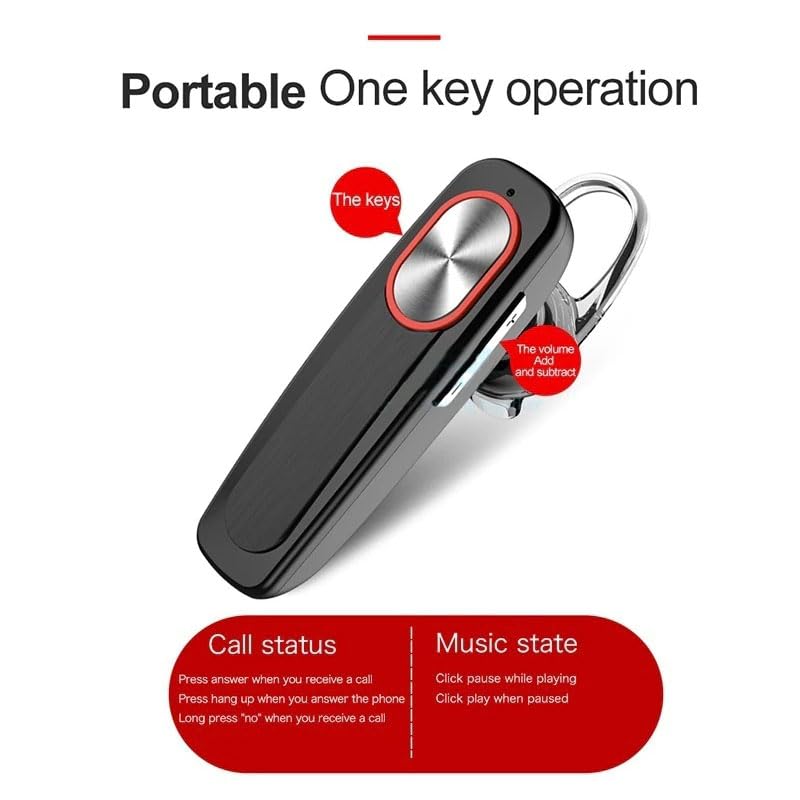Auricular Inalámbrico Mono Compatible OnePlus 15/15R miniatura 2