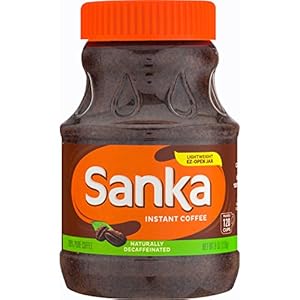 Sanka Instant Decaf Coffee, 8 Ounce Jar (Pack of 4)