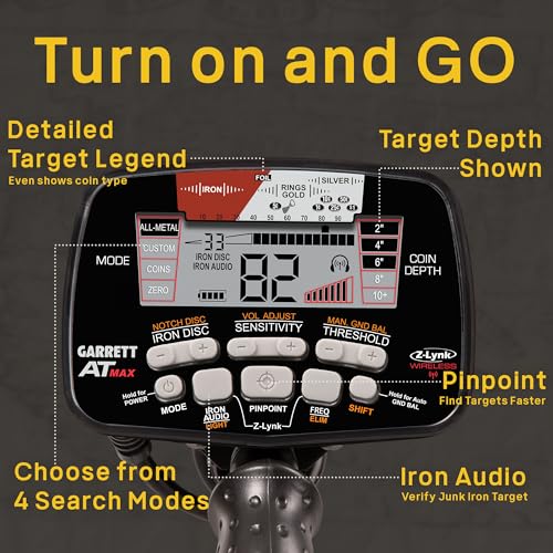 Image of Garrett AT Max Metal Detector, Made in USA