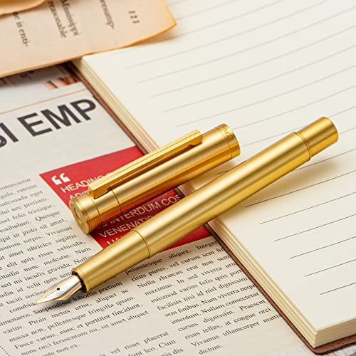 Hong Dian XJD0DA2ZRKL6 Hongdian Forest Pro Solid Brass Fountain Pen thumb #7