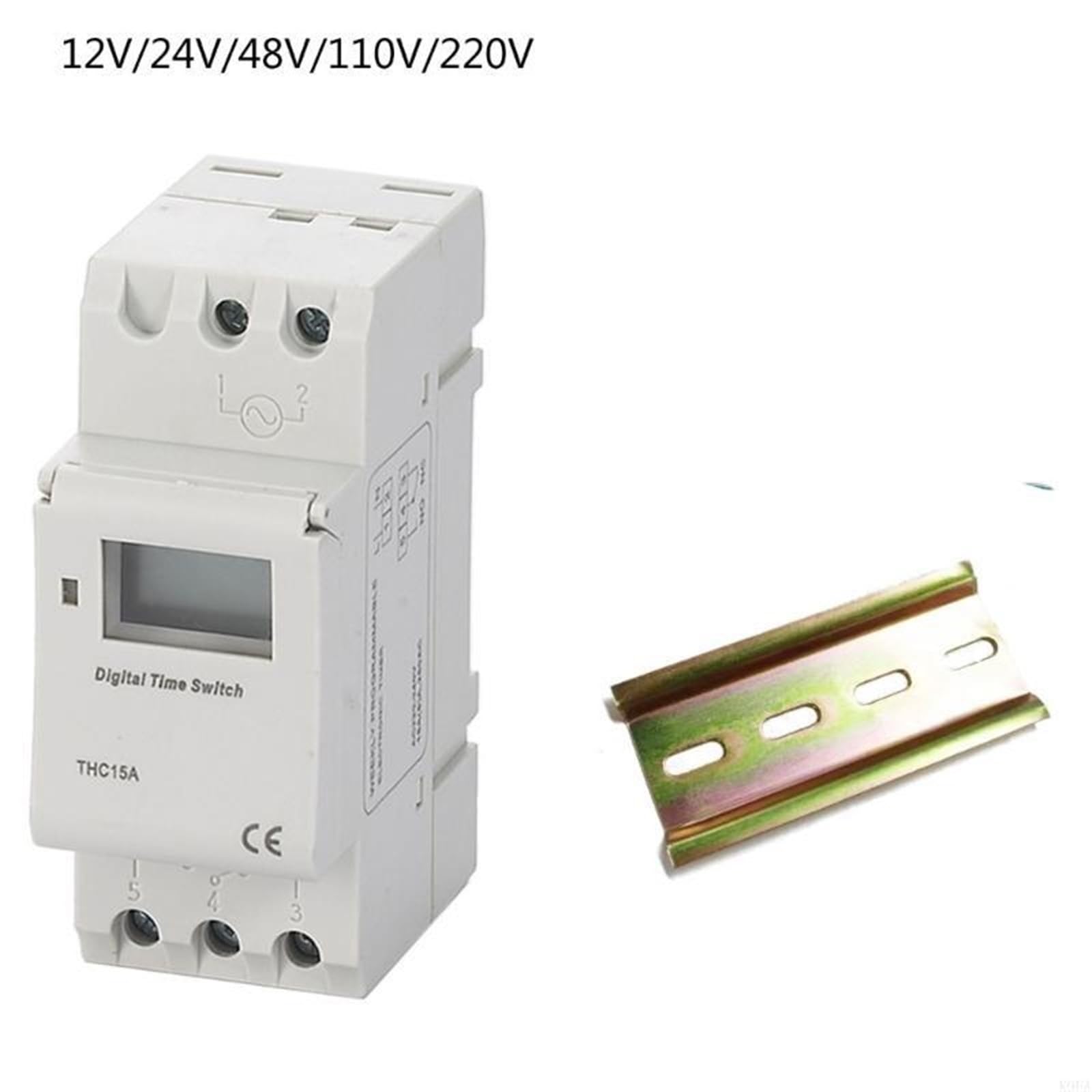 K9FA THC15A DIN-Timer, wöchentlicher programmierbarer digitaler Timer | Digital Timer(110V)