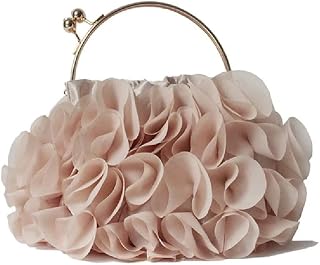 Evening Bag,Clutch Purse,Handbag,Crossbody,Prom Bag,Handbags Women Flower Bags Floral Bride Totes Casual Day Clutch (Color : A, Size : One Size) (Color : A, Size : One Size)
