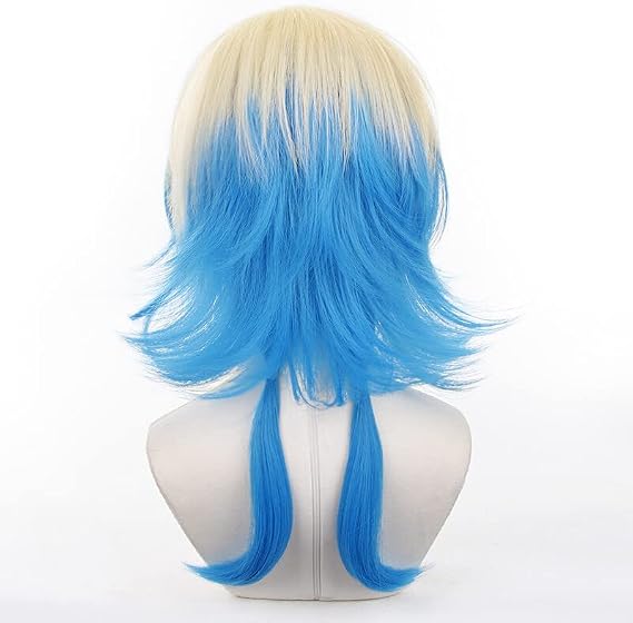 Wig 【BLUE LOCK: Michael Kaiser】 Cosplay Wig Hairpiece Synthetic Hair Carnival Halloween Wigs Party Woman/Man Toup Wiggery
