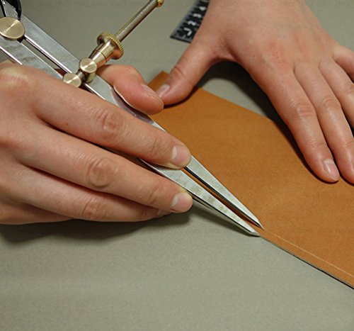 Ampseven 1X Leather Craft Rotating Craft Tool Diy Wing Divider Adjustable 4In 6Inch 8Inch (4Inch) #TOP2