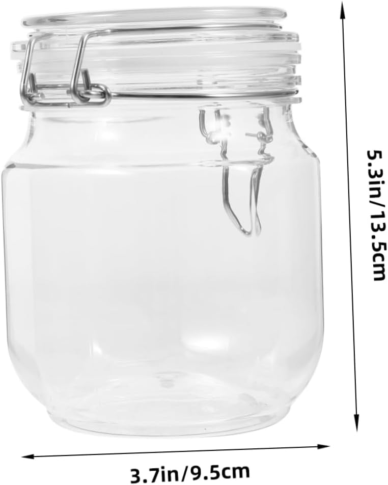Honey Dispenser Jar Airtight Seal Compact Storage for Honey Syrups Jam and Seasonings Lightweight and Easy to Carry for Kitchen and Outdoor Use