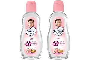Soft & Smooth Baby Oil - For Nourishing and Moisturizing Your Baby's Delicate Skin