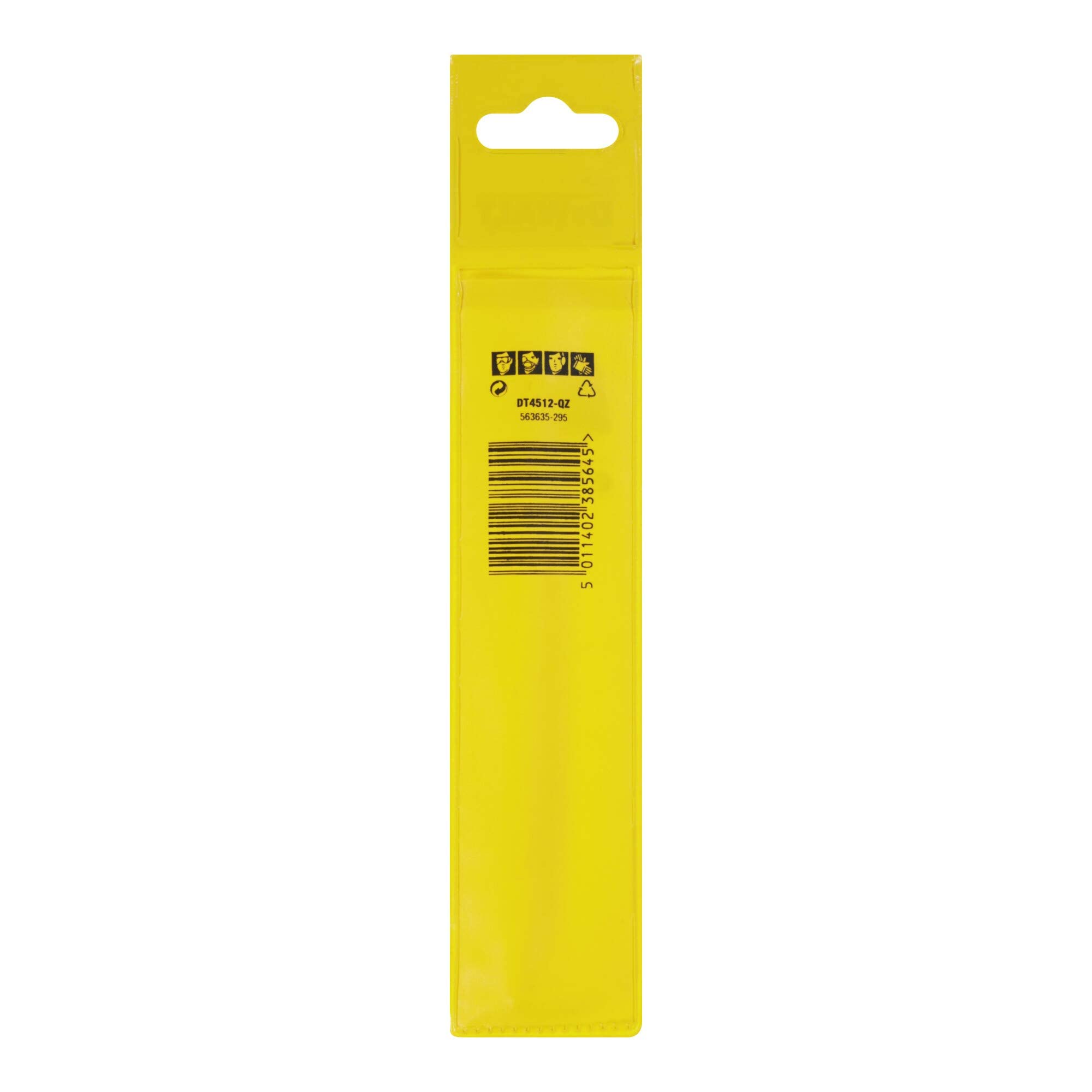 DEWALT DT4512-QZ punta per legno in acciaio cromo-vanadio - 12 x 155 x 102 mm