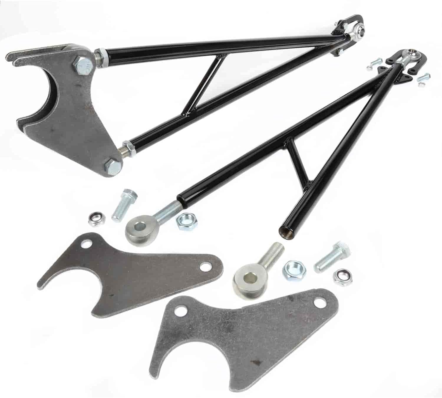 JEGS Ladder Bars | 32� Length | Made From 1" x 0.156" DOM Tubing | Includes Safety Loop Kits, 3/16" Thick Steel Housing Brackets, 3/4" Rod Ends, & 5/8" Rod Ends | Made In USA