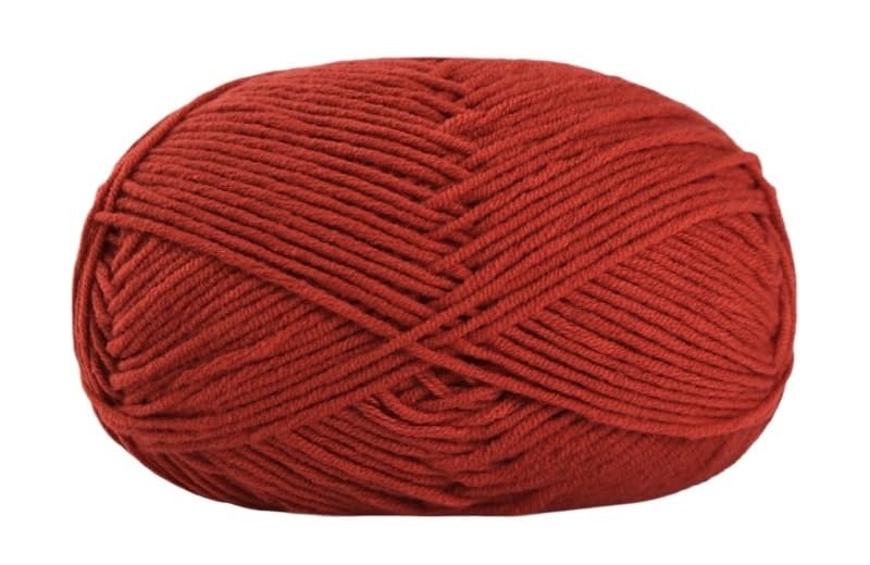Fil de coton pour crocheter facilement sans fendre avec 5 rouleaux de 50g