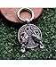 Rabenbanner Raven Wikinger Vikings Schlüsselanhänger Metall Odin | Valknut | Geschenk | Männer | Herren | Jungen |Thor | Mjölnir | Runen | Rabe