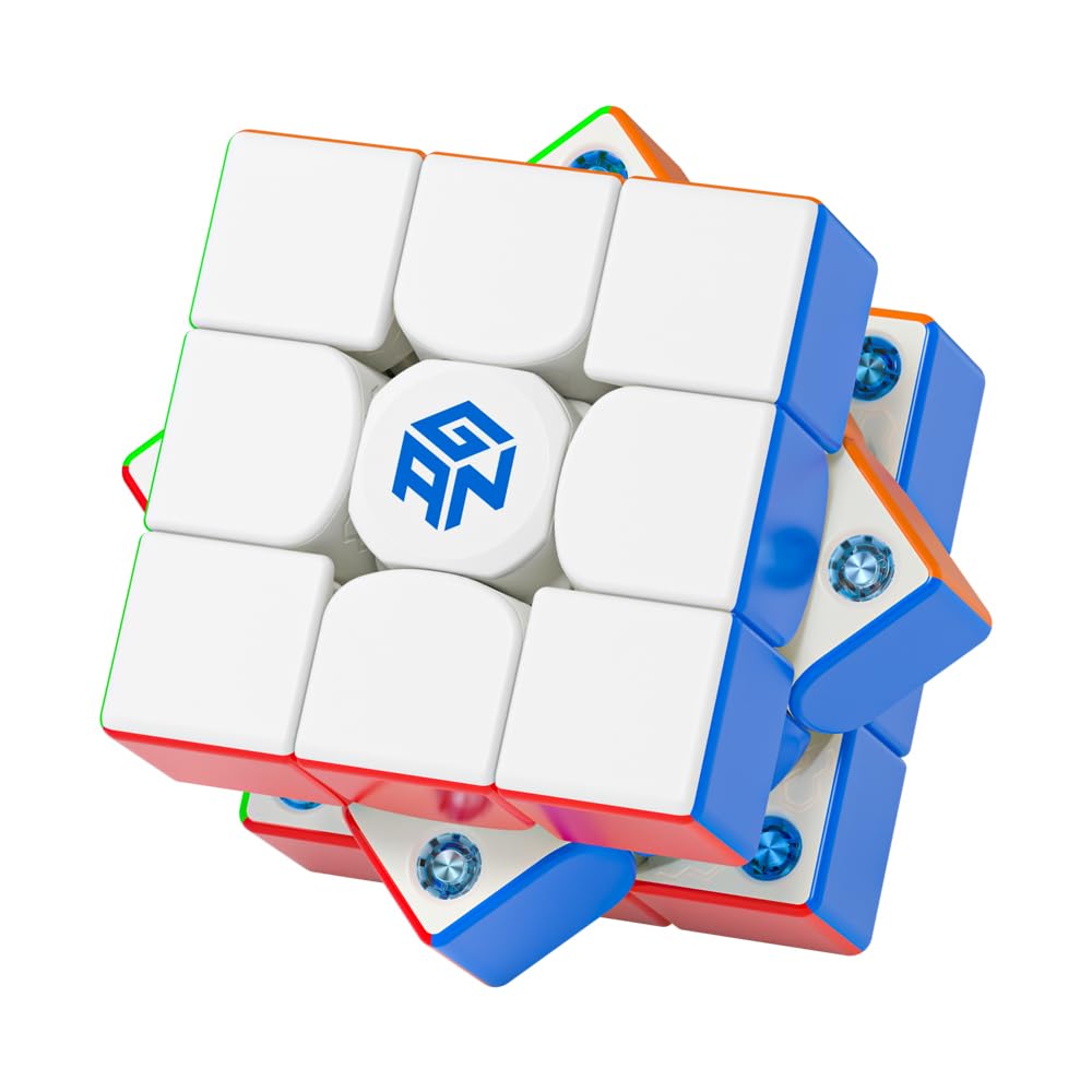 Cubelelo GAN 356 ME (v2-Frosted) 3x3 Magnetic Speed Cube | New Version | Premium Smooth Turning Puzzle for Speedcubing | Fast & Stable Competition-Ready Cube for Beginners & Professionals
