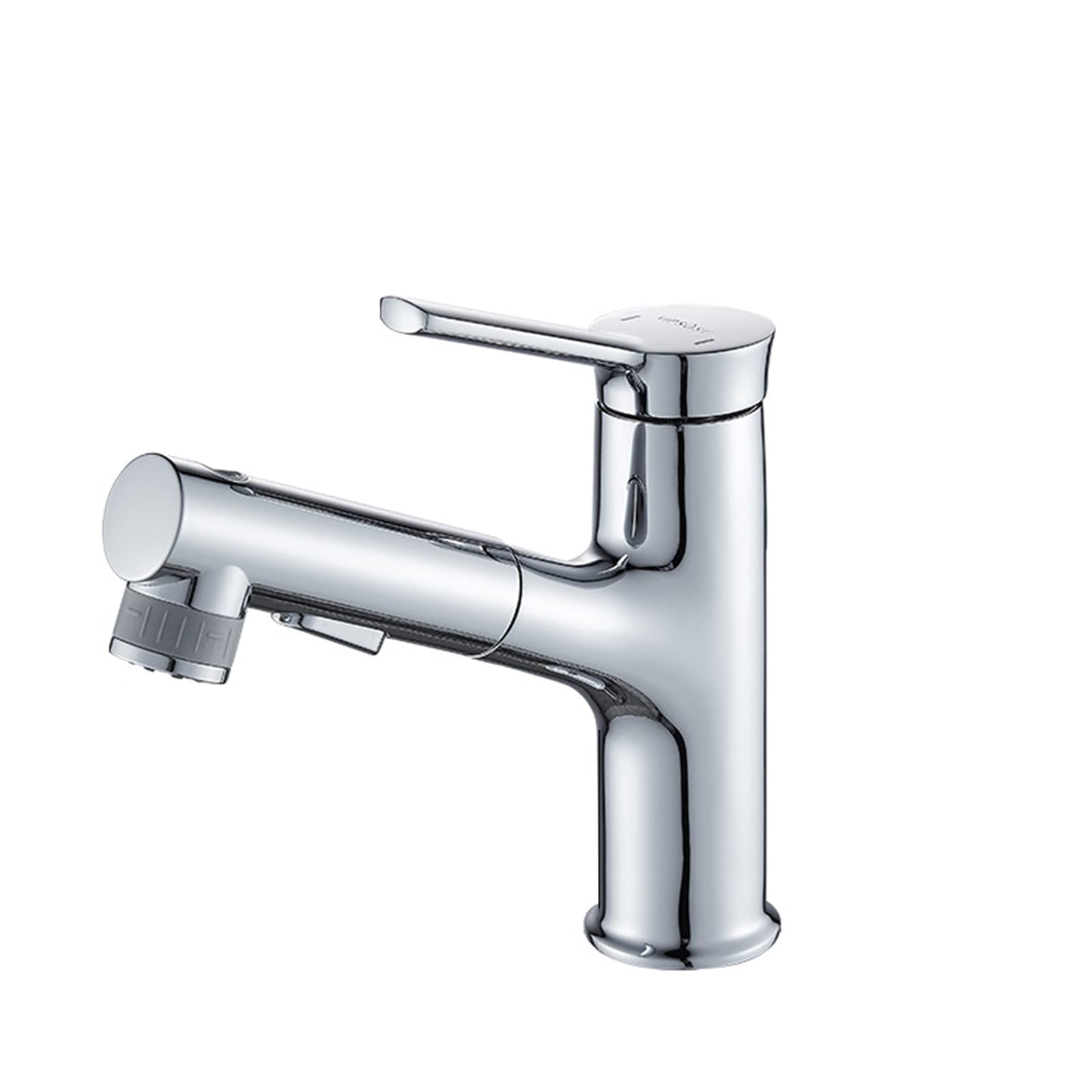 Mitigeur de lavabo extractible pour simplifier le lavage des cheveux dans la salle de bain
