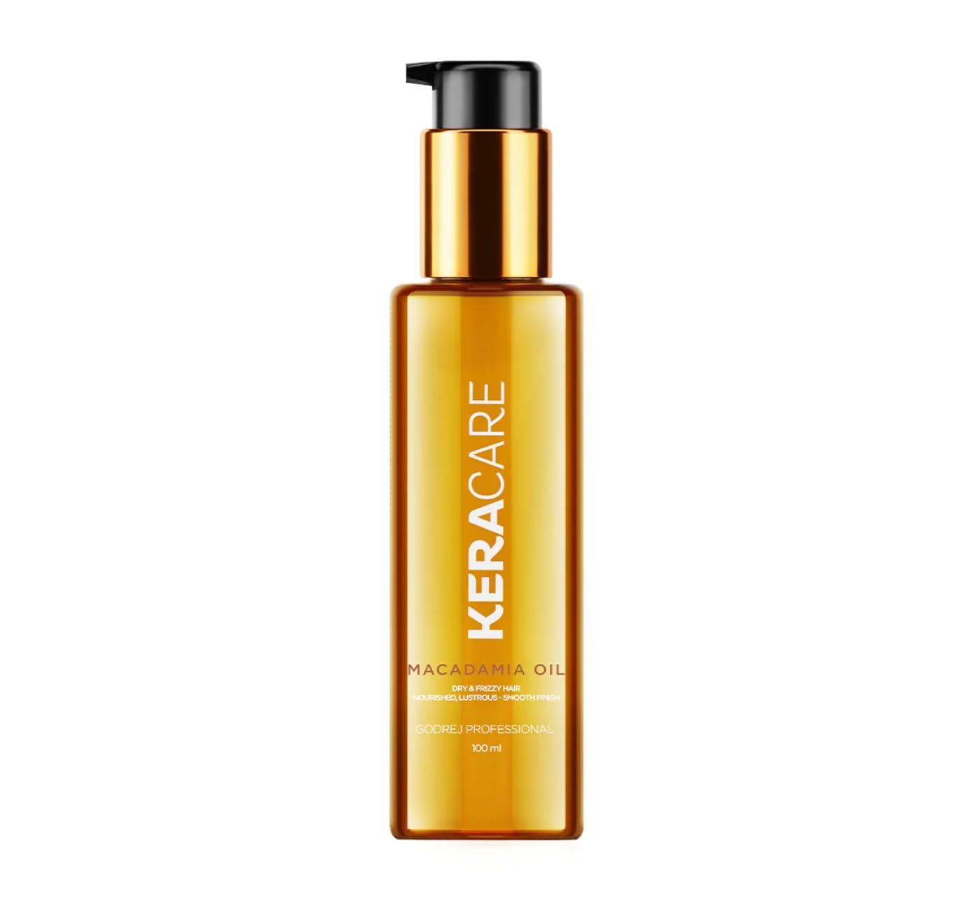 Keracare Macadamia Oil (100ml) | Light & Non-Greasy Formula | Transforms Dry, Frizzy Locks Into Smooth & Manageable Hair