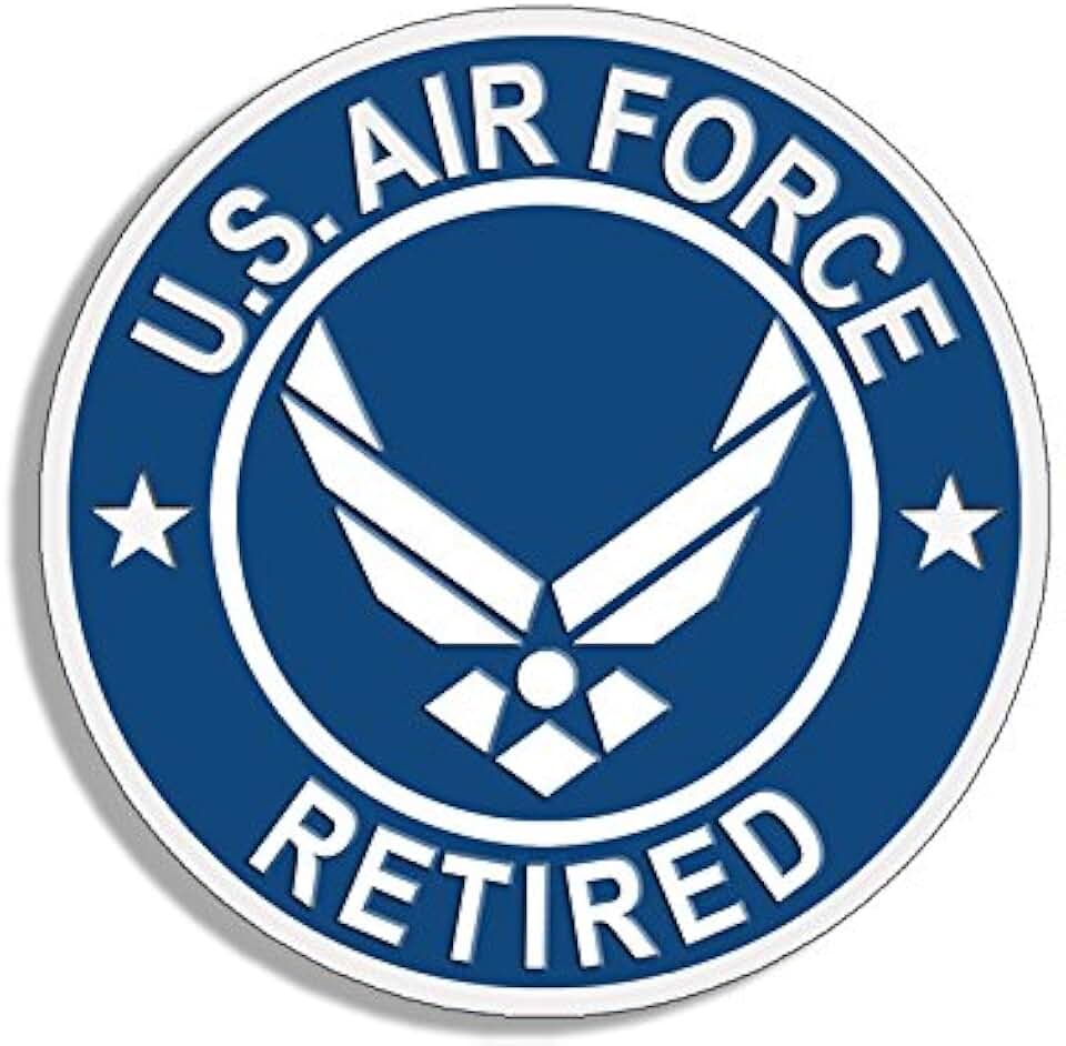 air force retired sticker