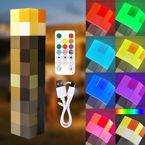 Hojalis Wall Fackel Nachtlicht, 28cm Fackel Lampe Mit 3 Gang Dimmbar Lampe Fackel Wandlampe, Hand- Und Wandmontage, Flammenlampe, 3D Torch Lamp Flamme Nachahmen Für Kinder Geschenke