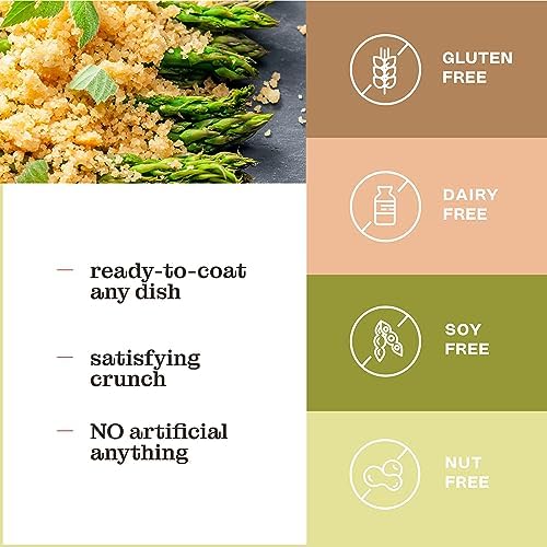 Katz Gluten Free Bread Crumbs Plain Unseasoned. Crispy Flavorful Coating. Perfect For Baking & Cooking. Kosher, Dairy Free thumb #1