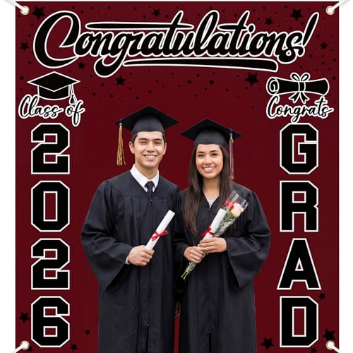 Fondo Fotográfico Graduación Clase 2026 6.6x7.2ft miniatura 5
