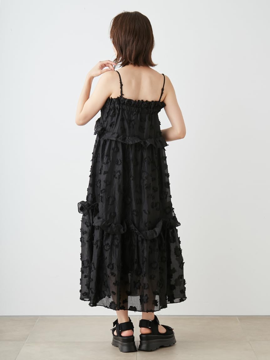 snidel | カットジャガードボリュームキャミワンピース SNIDEL カットジャガードボリュームキャミワンピース スナイデル
