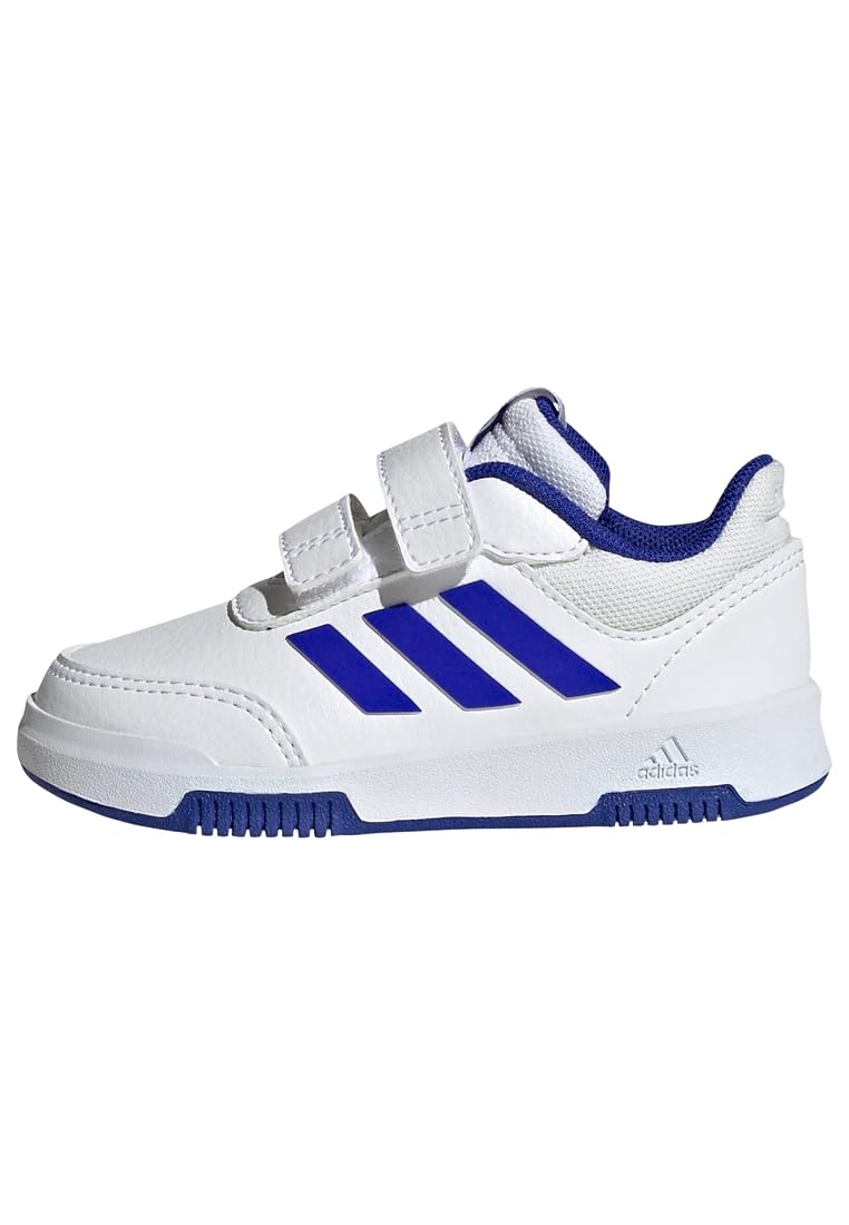 adidas Mixte bébé Tensaur Hook and Loop Shoes, Cloud White / Lucid Blue / Black, 20 EU