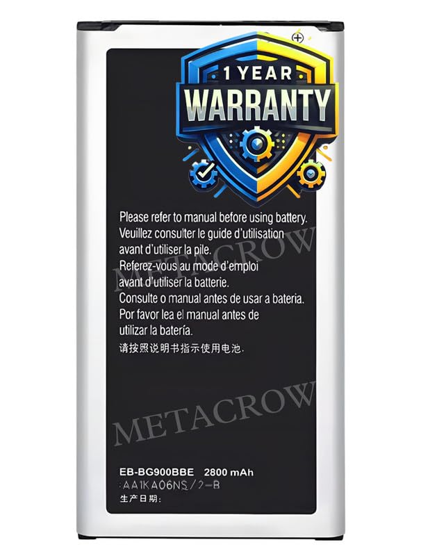 Image of Original EB-BG900BBE Battery Compatible for Samsung Galaxy S5 | S5 Neo - (2800mAh) - 1 Year Warranty JK1