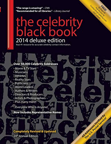 The Celebrity Black Book 2014: Over 50,000 Celebrity Addresses Paperback – Illustrated, January 1, 2014