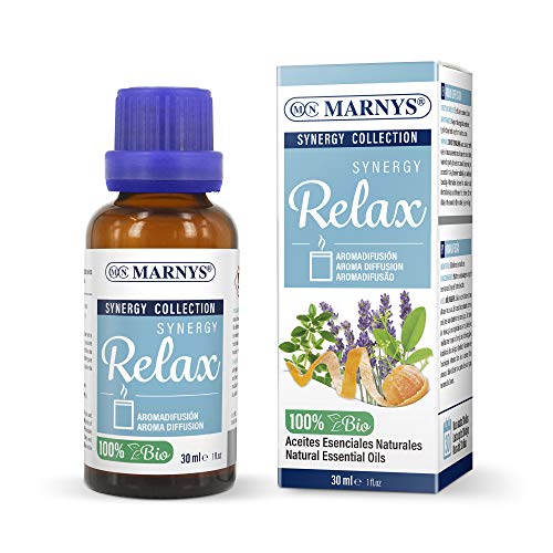 Marnys Synergy Relax Aromadifusión Aceites Esenciales 100% Naturales Bio 30Ml