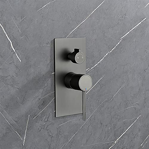 Robinet de douche encastré premium avec ensemble de douche à effet pluie