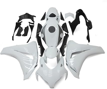 White Fairing Kit Fit For Honda CBR1000RR 2008 2009 2010 2011 cbr1000rr Injection Fairings ABS Plastic Bodywork