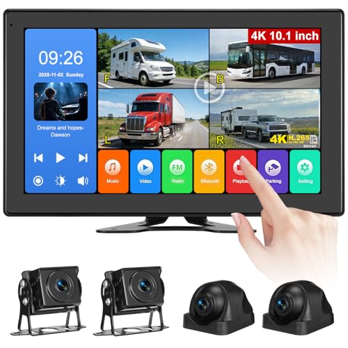 Venluna 10.1 inch RV backup camera system image