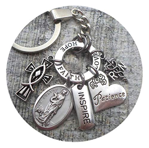 Saint Agatha Of Sicily Necklace 2025