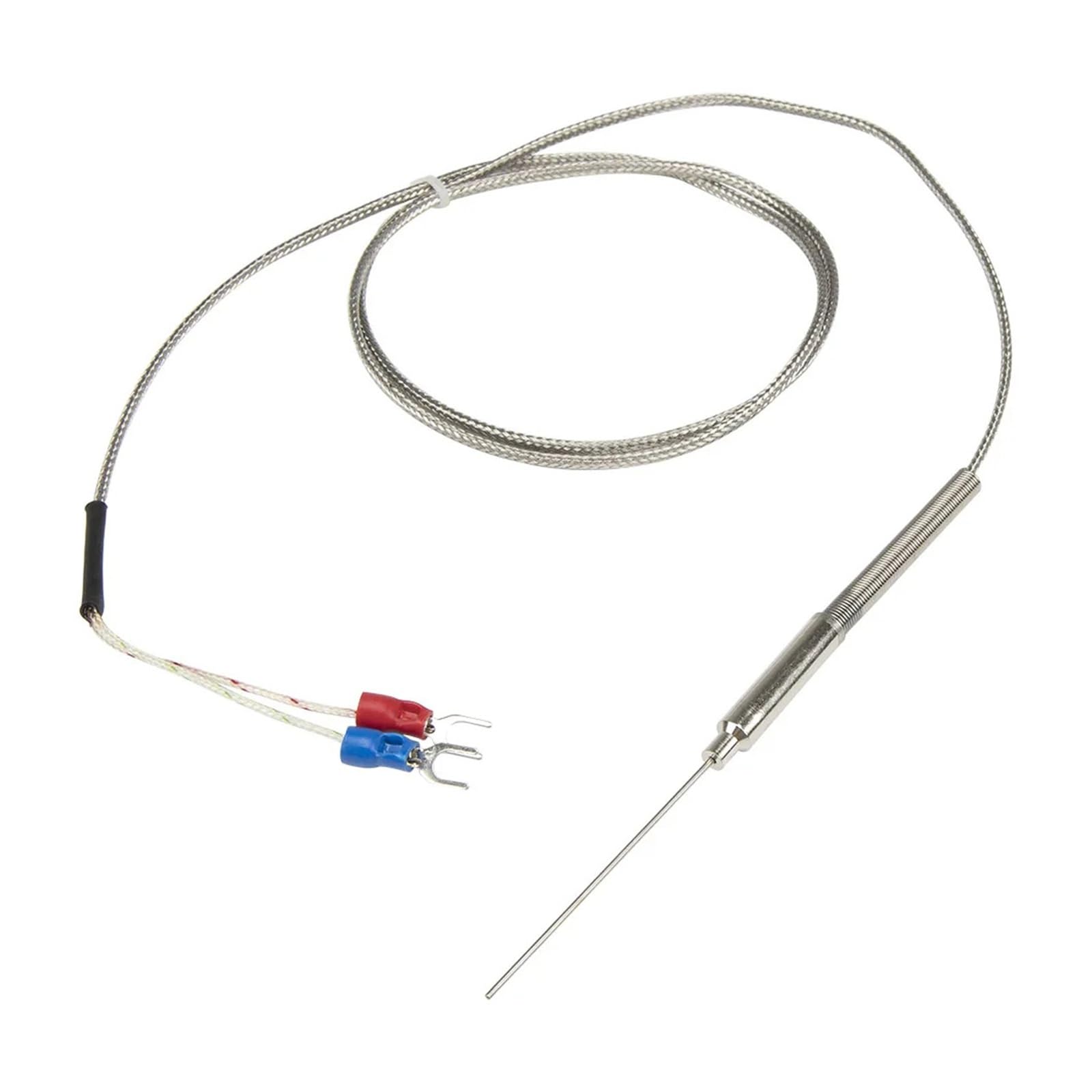 Czujnik temperatury KJT typ 1 m metalowy kabel ekranujący 50 mm elastyczna sonda termopara płaszczowo-czujnik temperatury (T 1 mm średnicy)