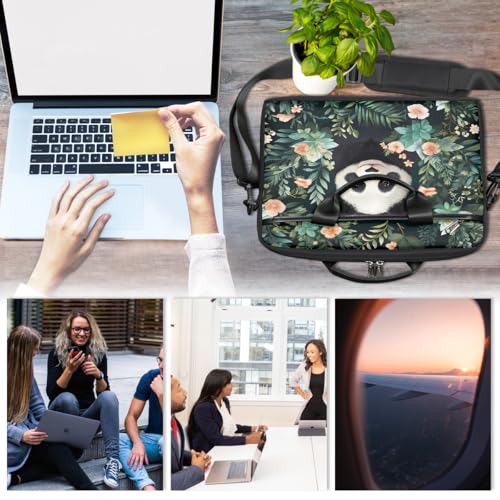 Bolsa para laptop de 15 pulgadas con correa ajustable miniatura 6