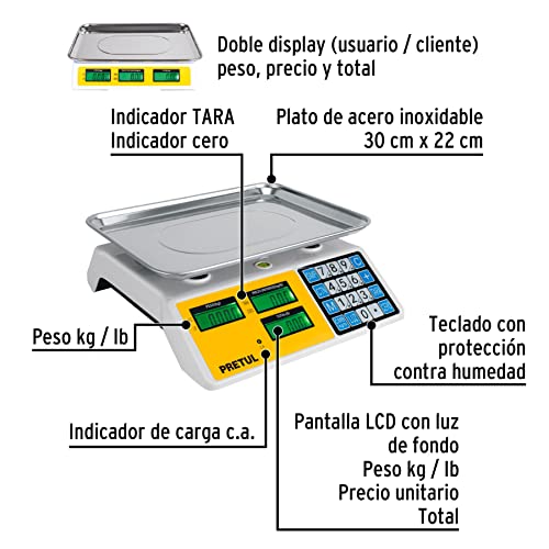Báscula digital Pretul 6 Imagen adicional
