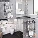 Hoomtaook Estanteria Baño Sin Taladro Estanteria Ducha Estanteria Baño para de Baño...