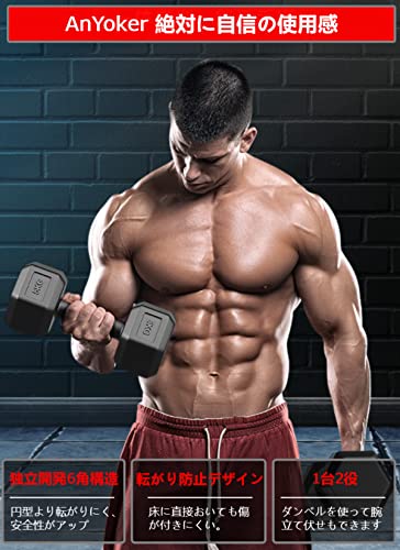 ダンベル 5kg×2個セット (10kg)/7.5kg×2個セット (15kg)/10k