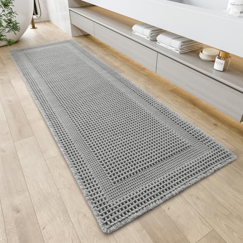 AMOAMI Waffle Bath Mat 2x4
