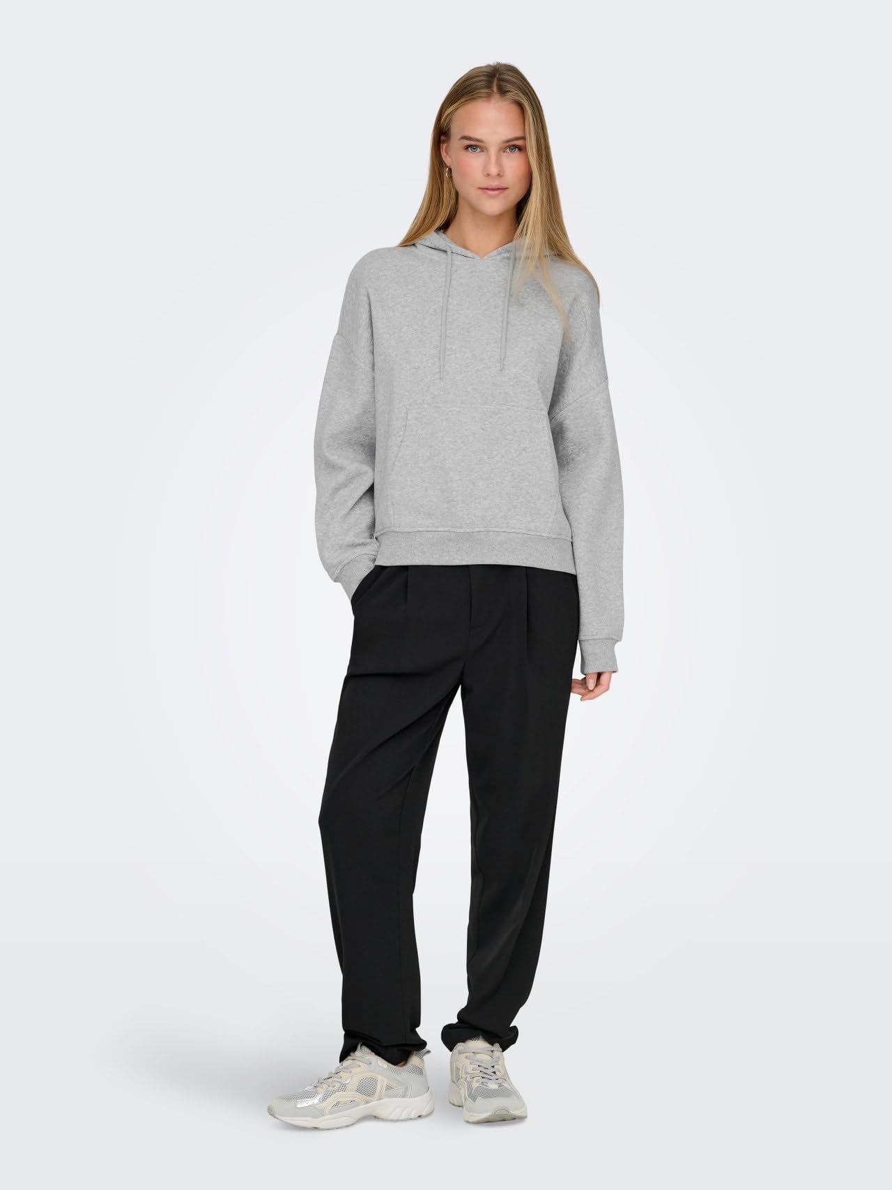 Only Onlsweat L/S Hoodie Oversize Pkt Swt Onlsweat L/S Sudadera con Capucha Oversize Pkt Swt Mujer (Pack de 1)