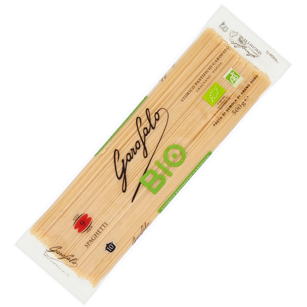 Garofalo Organic Spaghetti Italian Dried Pasta, 500g (Pack of 1)
