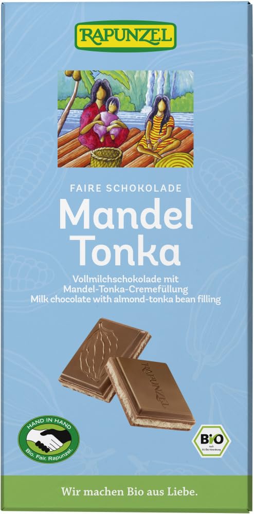 Vollmilch Schokolade Mandel-Tonka HIH 6 x 100 g